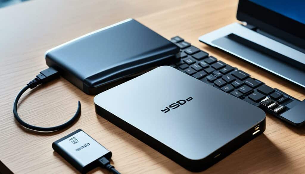 Portable SSD Anwendung